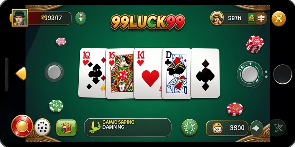 Screenshot gameplay 99LUCK99 menunjukkan keseruan bermain Domino.