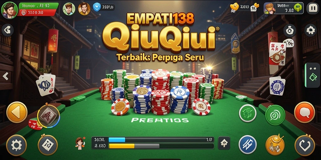 Cuplikan layar gameplay seru dari EMPATI138 saat bermain QiuQiu.